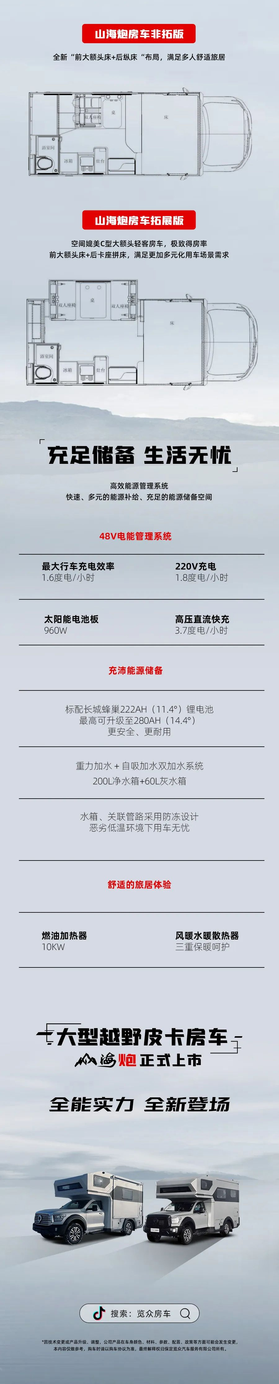 55.8 萬起，山海炮房車正式上市！